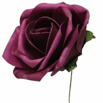 položky Penová ruža Ø10cm rôzne farby 8ks