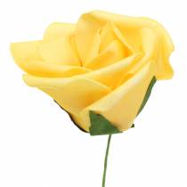 položky Penová ruža Ø10cm žltá 8ks