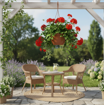 položky Závesný košík Ø25cm terakota