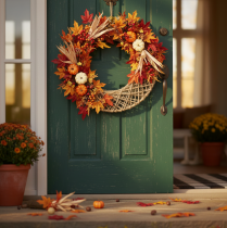 položky Dekoratívne jutové krúžky, prírodná závesná dekorácia, boho štýl, Ø38cm, 2 kusy, kovové krúžky, dekorácia na stenu, dekorácia na okno