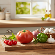 položky Paradajková umelá hovädzia aparatúra na paradajky Ø10cm