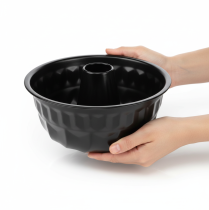 položky Kuchynská dekorácia čierna forma na tortu Bundt plech kovový Ø23cm