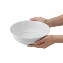 položky Kovová misa, biela, miska so smaltovaným vzhľadom, Ø25cm, V7cm