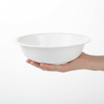 položky Kovová misa, biela, smaltovaný vzhľad, Ø36cm, V9,5cm