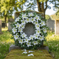 položky Ľalia na drôte, stredná, 25 kusov