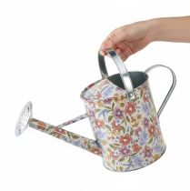položky Dekoratívna kovová krhlica, vintage kvetináč na kvety, Ø18 cm