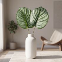 Článok Calathea Umelý košík Marante Umelé rastliny Zelený 51cm