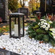 Článok Deko kamienky do siete biele 1cm - 2,5cm 1kg