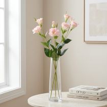 Článok Lysianthus umelý ružový 87,5cm