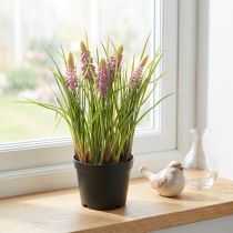 Článok Umelý hyacint v kvetináči, perfektná dekorácia do domácnosti a kancelárie, 26 cm