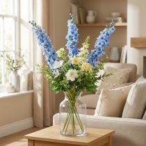 Článok Umelé Delphinium Modré Delphinium Umelé kvety hodvábne kvety