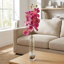 Článok Umelá orchidea Phalaenopsis Orchid Fuchsia 78cm