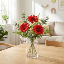 Článok Umelé kvety Gerbera červená 45cm