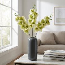 Článok Orchidea Umelá žltá Zelená Phalaenopsis L83cm