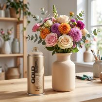 Článok Sprejová farba, lak v spreji, béžová Montana Gold Latte Matt, 400ml