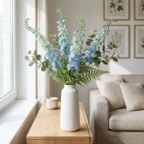 Článok Umelý Larkspur Modrý Umelý kvet Delphinium 130cm