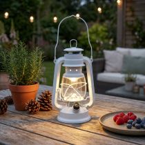 Článok LED lampa stmievateľná teplá biela 24,5 cm s 15 lampami