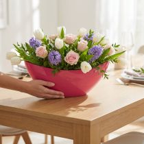 Článok Deco miska miska na rastliny ružová 39cm x 12cm V13cm