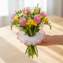 Článok Batikované manžety biedermeier Ø24cm 25 ks