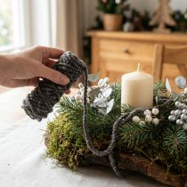 Článok Mirabell fleece 25m šedá
