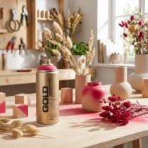 Článok Malinová farba v spreji na povrchy a dekorácie Montana Gold Red 400ml
