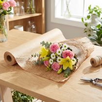Článok Voštinový papier prírodný hnedý baliaci papier Š50,5cm D2500cm