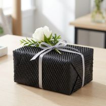 Článok Voštinový papier čierny baliaci papier š50,5cm d2500cm