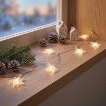 Článok LED rozprávkové svetlá hviezdy micro LED časovač vo vnútri 2,85 m