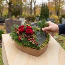 Článok Kvetinová pena v tvare srdca OASIS® Renewal® Floral Foam Biolit® 26 cm 2 ks