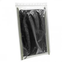 položky Čierna strapcová stuha 4 cm, kordónový lem, ozdobný lurex so strapcami 25 m