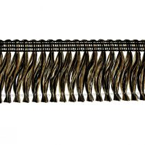 položky Ofina strapce strapce do vlasov čierne zlato 4cm L25m