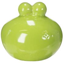 položky Dekoratívna figúrka žaby, roztomilá keramická figúrka na dekoráciu stola do obývačky, 18 cm