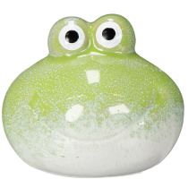 položky Dekoratívna keramická figúrka žaby do obývačky a na stôl, 10 cm, 2 kusy