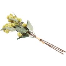 položky Tučná sliepka Zelený Sedum Rozchodník Umelé kvety 41cm 3ks