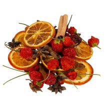 položky Sada na ozdobu sušených plátkov pomaranča so škoricou a hviezdičkami na slávnostnú výzdobu stola 70g