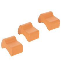 položky Nožičky kvetináčov, dištančné podložky pre kvetináče, 7 cm, 3 kusy