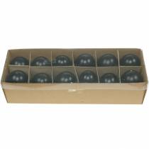 položky Husacie vajíčka Čierne vyfúknuté vajíčka Veľkonočná dekorácia 10 ks