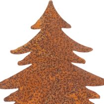 položky Záhradný kôl, zvetraná oceľ, jeleň, hviezda, jedľa, V10/15 cm, 3 kusy