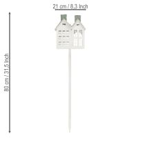 položky Osvetlený domček, útulná dekorácia pre slávnostnú atmosféru v obývačke, 80 cm