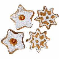 položky Rozptylová dekorácia sušienky hviezda 24ks
