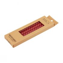 položky Sviečky točené špirálové sviečky ružové Ø1,4cm V18cm 4ks