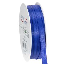 položky Darčeková a dekoračná stuha, taftová stuha, 10 mm x 50 m, tmavomodrá