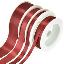 položky Darčeková stuha, dekoračná stuha, bordová 50 m, rôzne veľkosti
