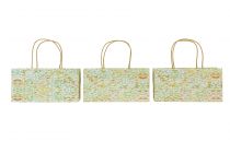 položky Darčeková taška s rúčkami darčeková taška so vzorom 24×12×12cm 6ks
