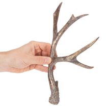 Článok Umelé ozdobné parohy, rustikálne vianočné ozdoby, 29 cm, 2 kusy