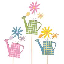 položky Dekorácie v tvare krhličiek na jarnú výzdobu v záhrade alebo kvetináčoch (12 kusov)