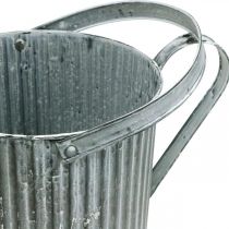 položky Zálievka na sadenie, dekoratívna kovová kanva, kvetináč Ø19,5cm