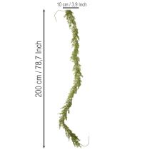 položky Girlanda z umelej jedle na dvere a okná, 200 cm