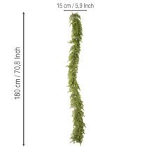položky Girlanda z umelého cyprusu s kužeľmi, 180 cm, na stôl a dvere