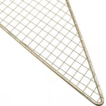 položky Kovová hviezdicová sieť Deco Star Kovová Deco zlatá Ø57cm
